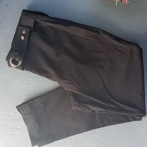 NWT JM Collection Black Straight Leg pants Size XL